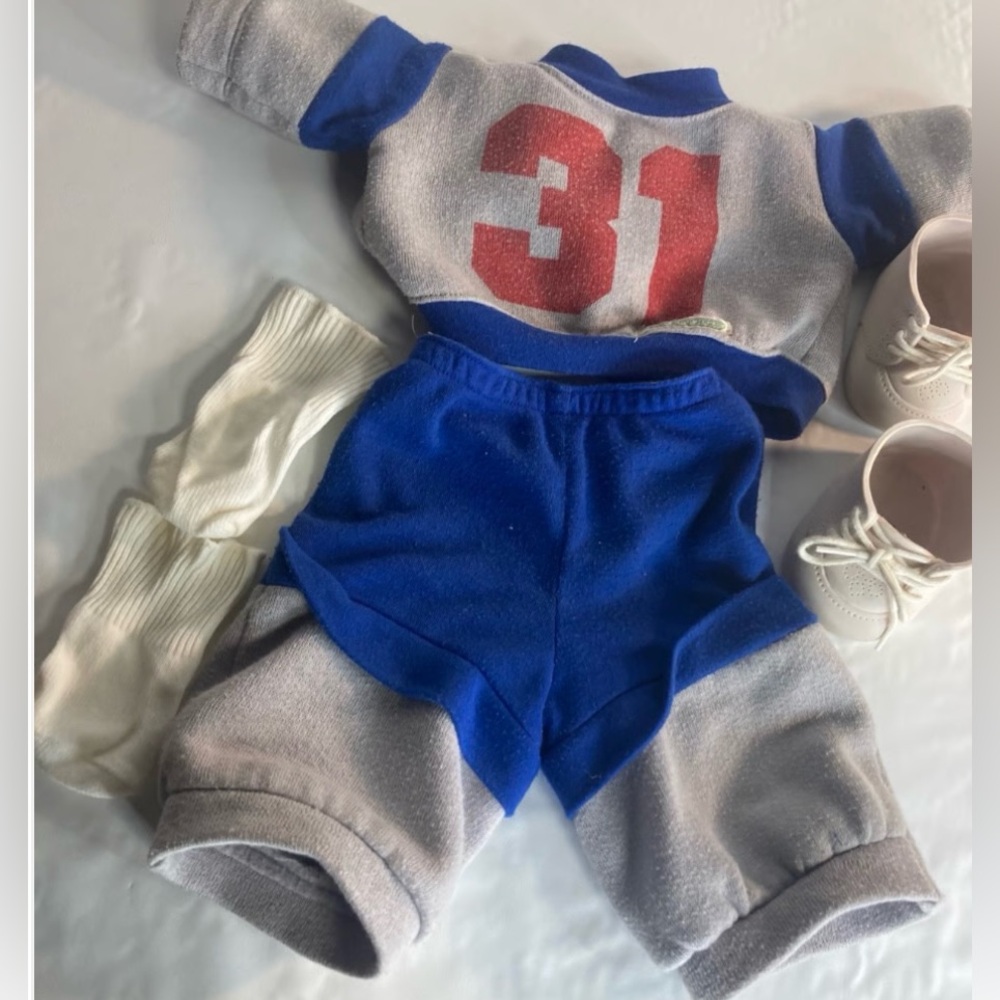 CABBAGE PATCH VINTAGE  OUTFIT  ATHLETIC #31  2 Piece OUTFIT EVC